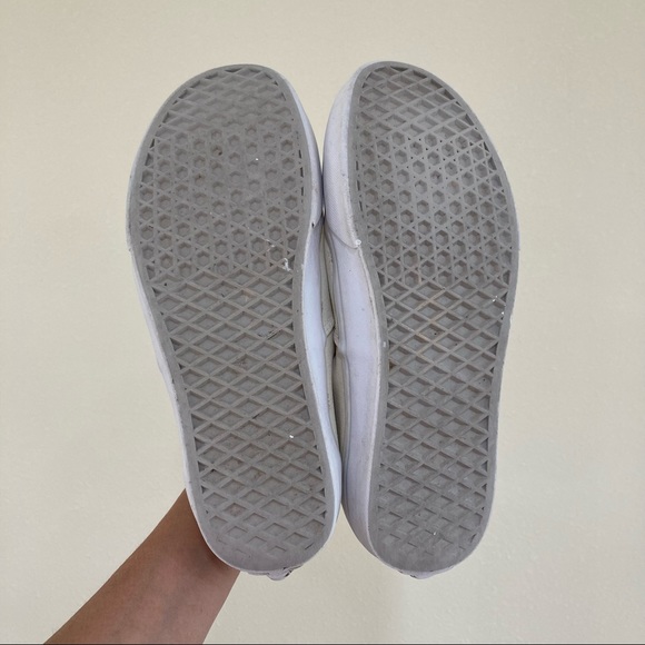Vans White skateboard Boat casual Shoes Size 9 - Picture 15 of 16